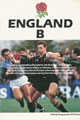 England B Italy B 1991 memorabilia